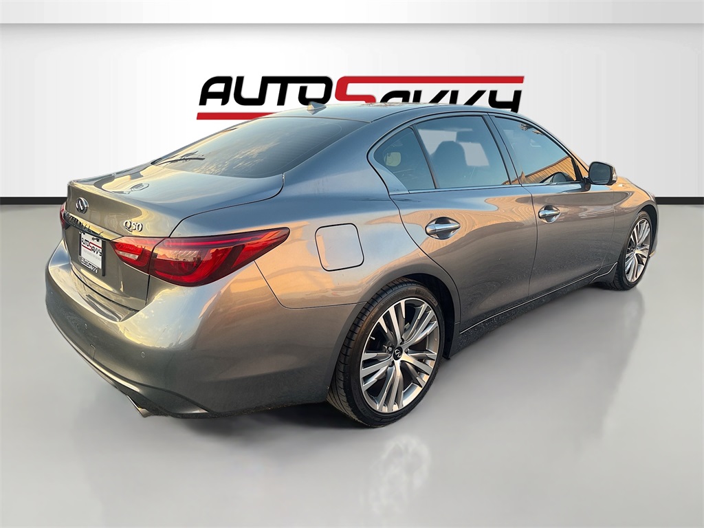 2024 INFINITI Q50 SENSORY Gray at AutoSavvy Houston Southwest