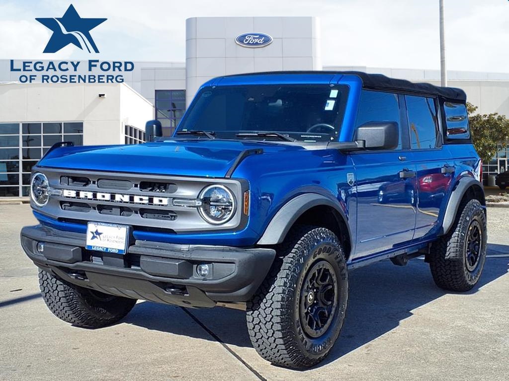 2021 Ford Bronco Big Bend Blue at Classic Chevrolet Galveston