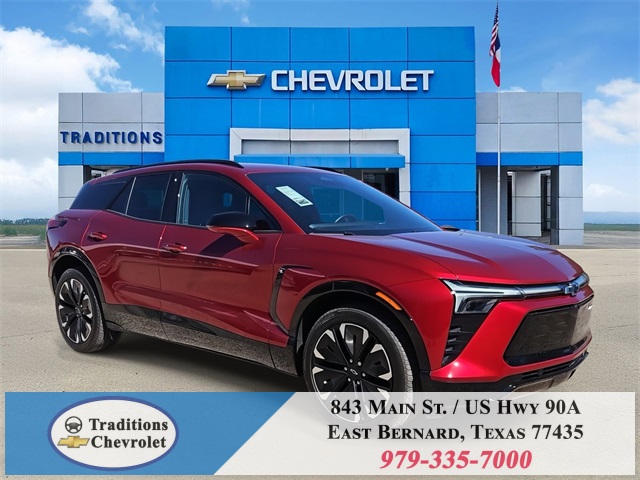 2024 Chevrolet Blazer EV RS Red at Monument Chevrolet