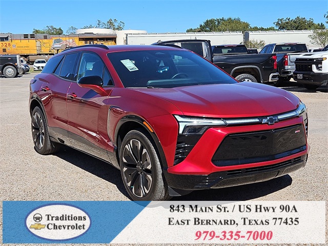 2024 Chevrolet Blazer EV RS Red at Monument Chevrolet