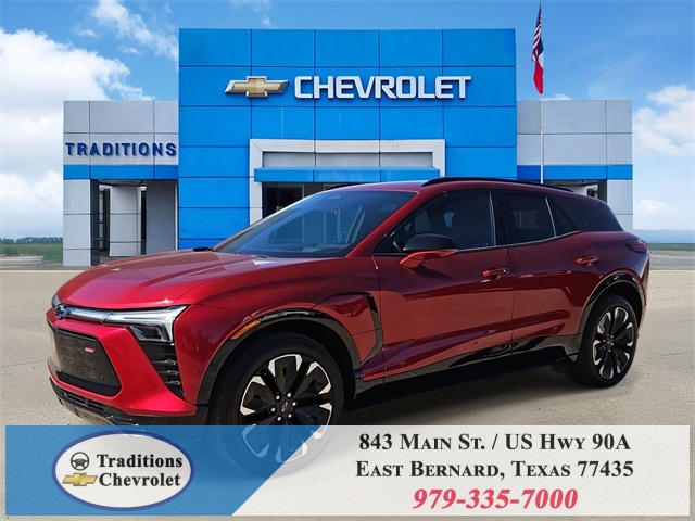 2024 Chevrolet Blazer EV RS Red at Monument Chevrolet