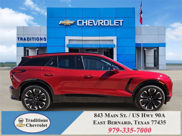 2024 Chevrolet Blazer EV RS Red at Monument Chevrolet