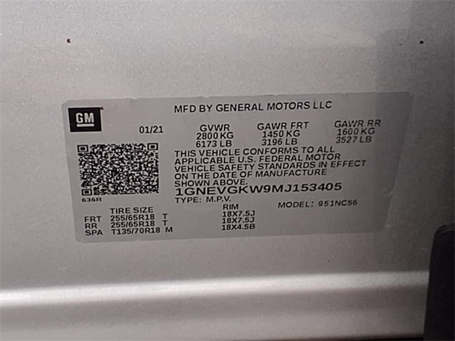 2021 Chevrolet Traverse