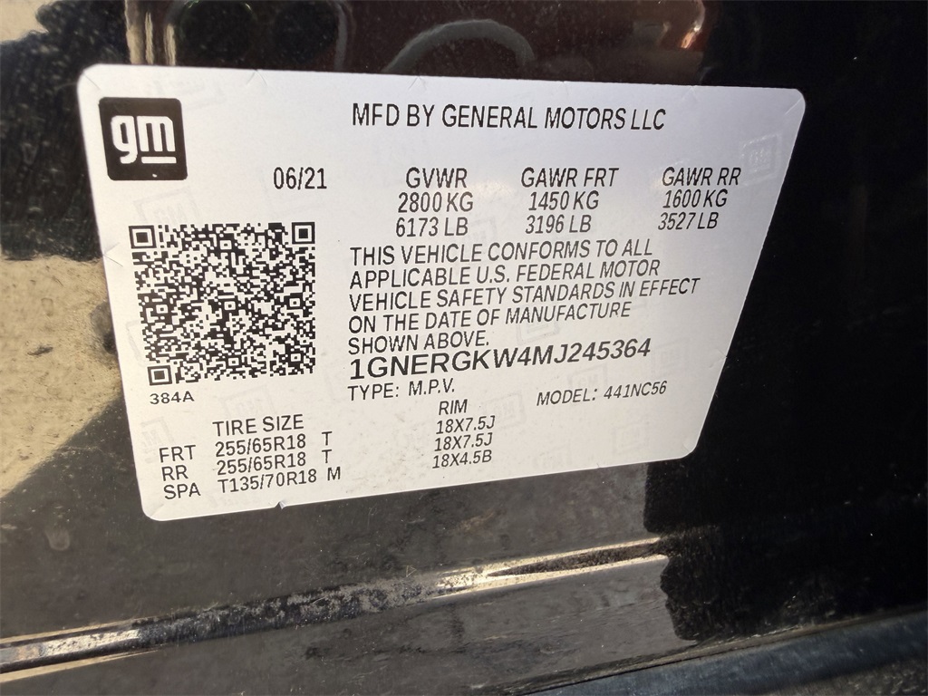 2021 Chevrolet Traverse LT Black at Cook Ford