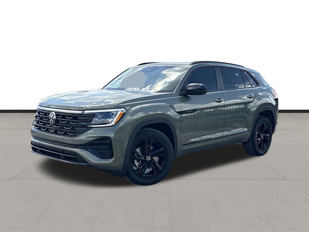 2026 Volkswagen Atlas Cross Sport 2.0T SEL R-Line Black Green at DeMontrond Automotive Group