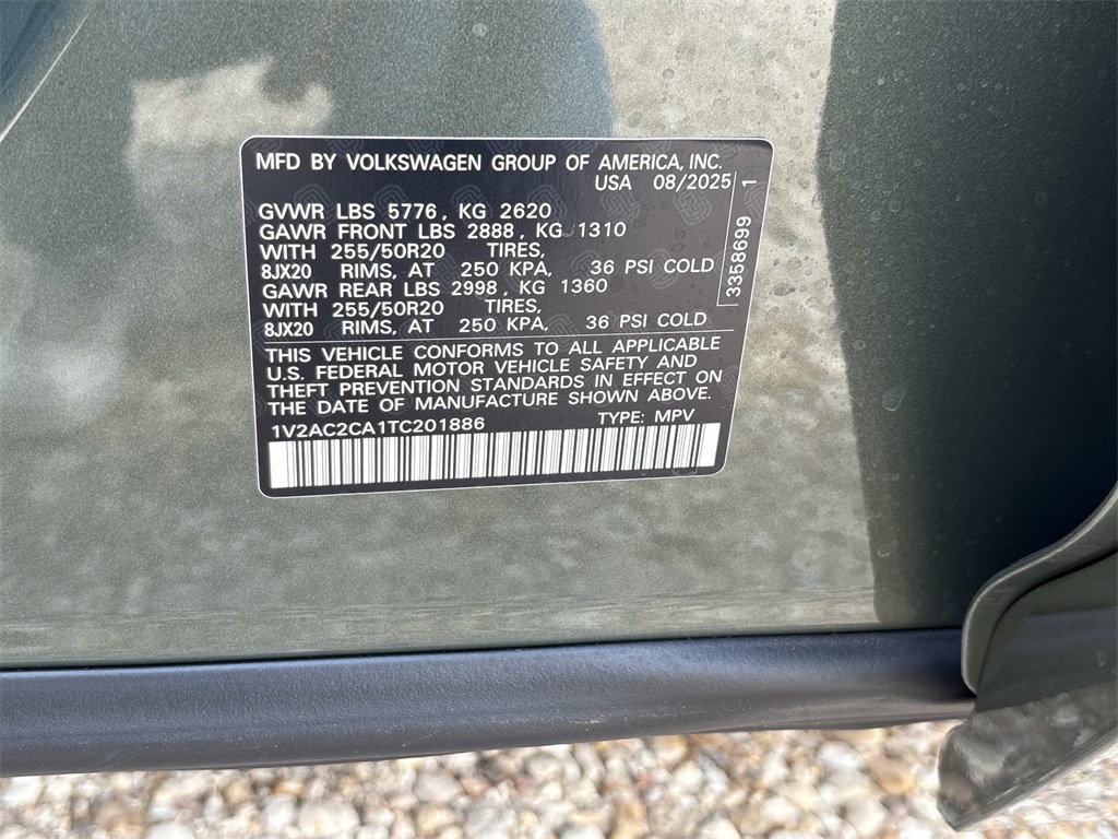 2026 Volkswagen Atlas Cross Sport 2.0T SEL R-Line Black Green at DeMontrond Automotive Group