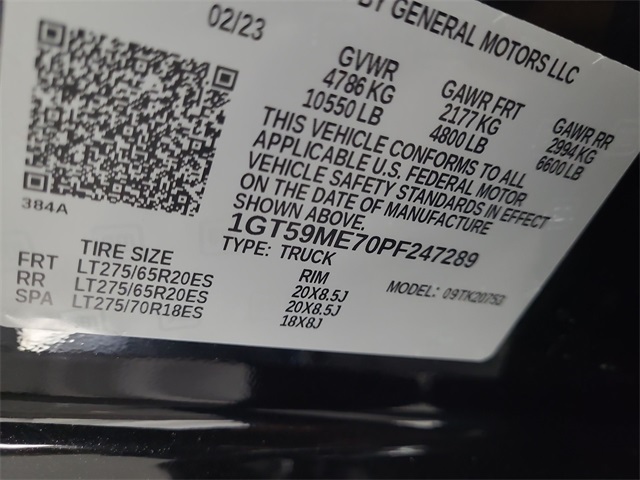 2023 – GMC – Sierra 2500HD