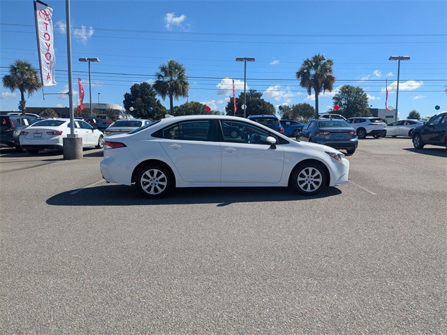 2025 Toyota Corolla LE White at Stokes Volkswagen