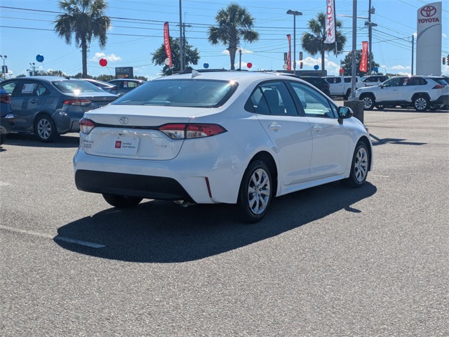 2025 Toyota Corolla LE White at Stokes Volkswagen