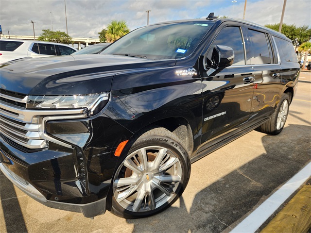 2021 Chevrolet Suburban High Country Black at Westside Lexus