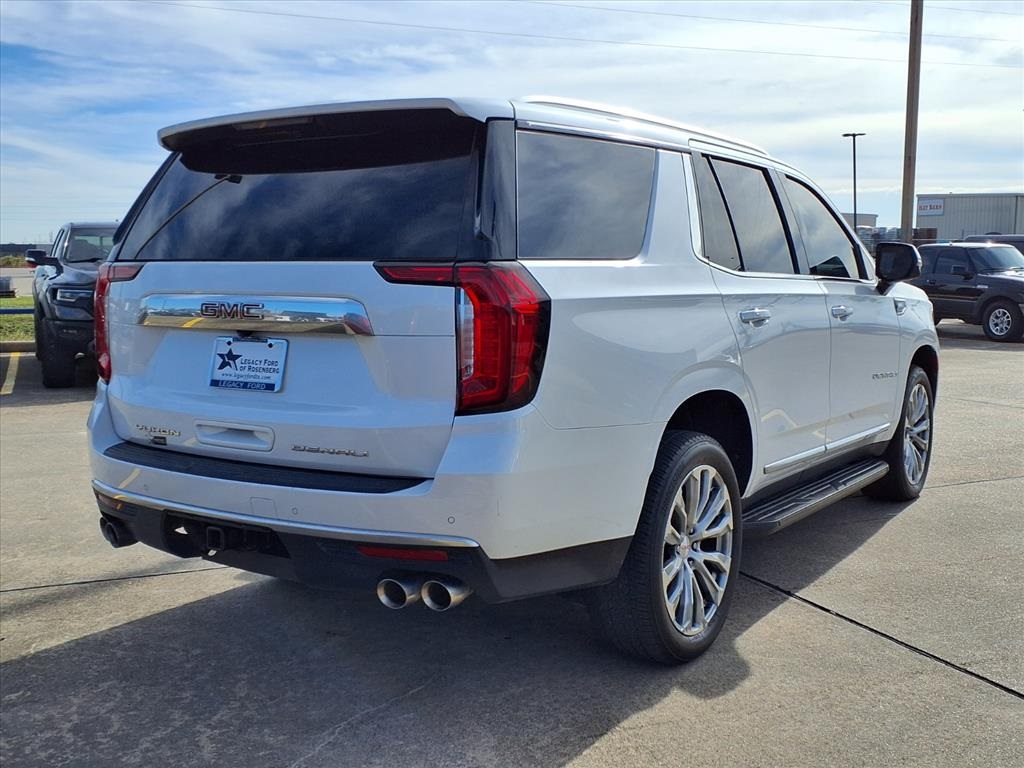 2021 GMC Yukon Denali White at Tom Peacock Cadillac