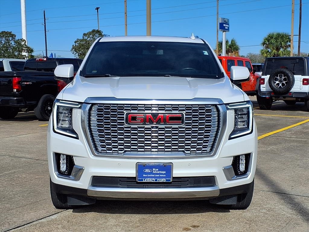 2021 GMC Yukon Denali White at Tom Peacock Cadillac