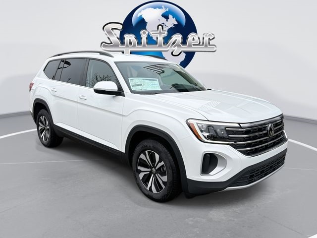 Opal White 2026 Volkswagen Atlas SUV / Crossover Front-Wheel Drive 8-Speed Automatic
