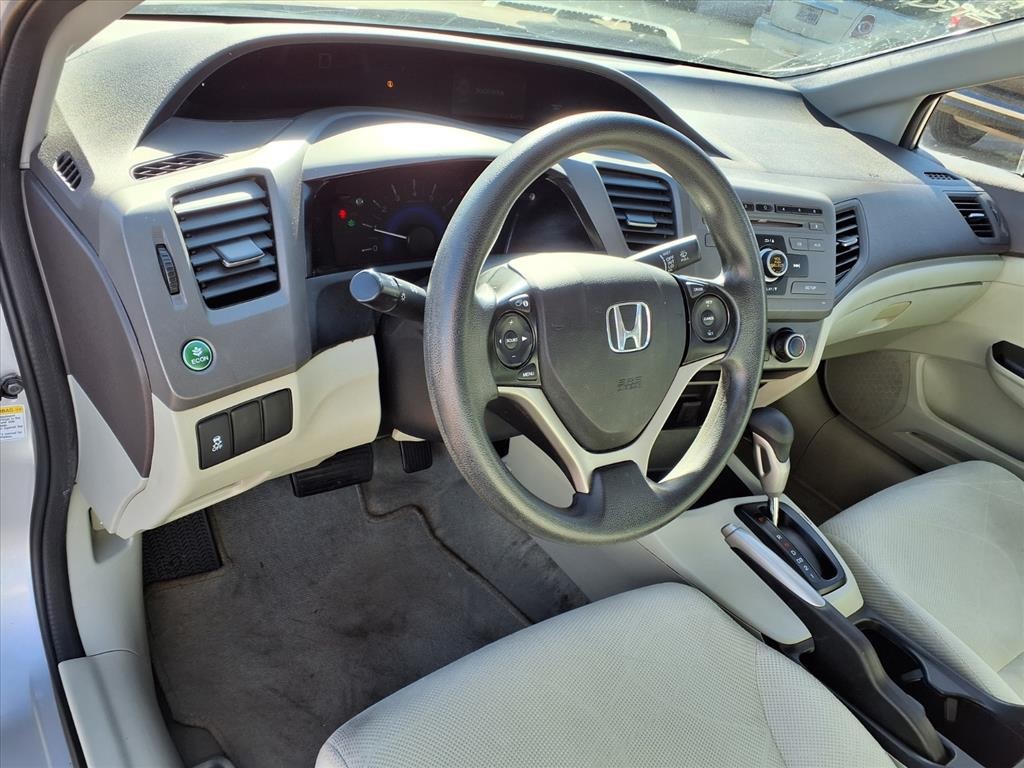 2012 Honda Civic LX Silver at Emmons Autoplex