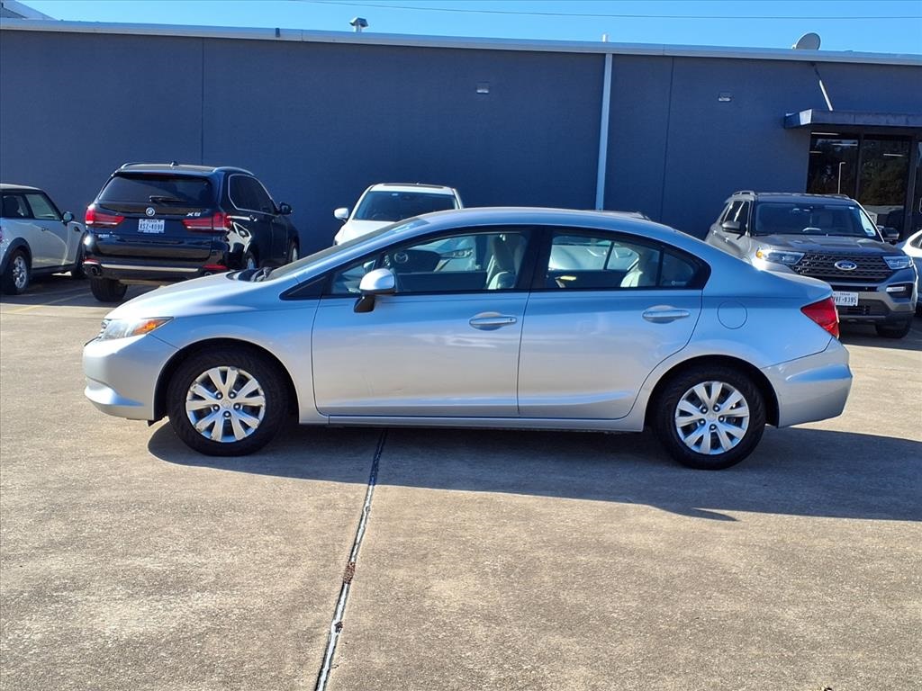 2012 Honda Civic LX Silver at Emmons Autoplex