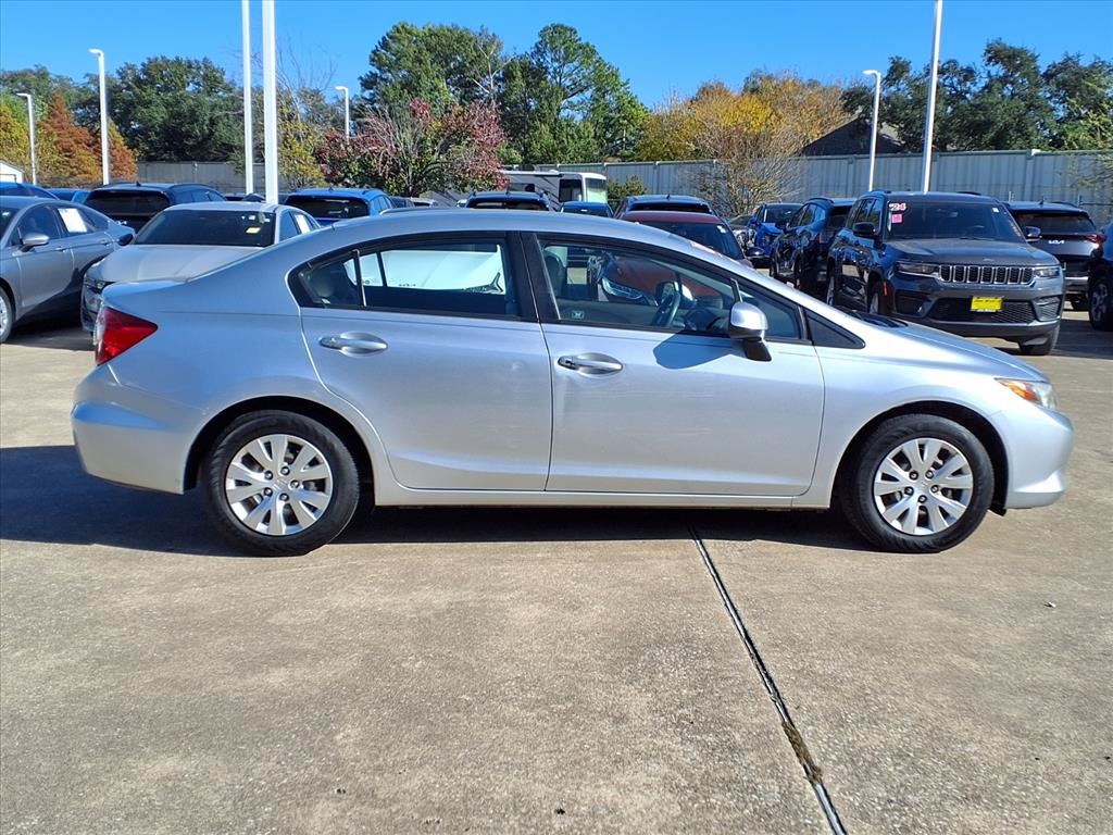 2012 Honda Civic LX Silver at Emmons Autoplex