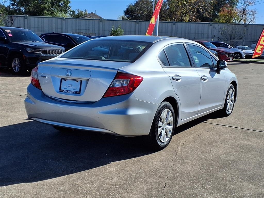 2012 Honda Civic LX Silver at Emmons Autoplex