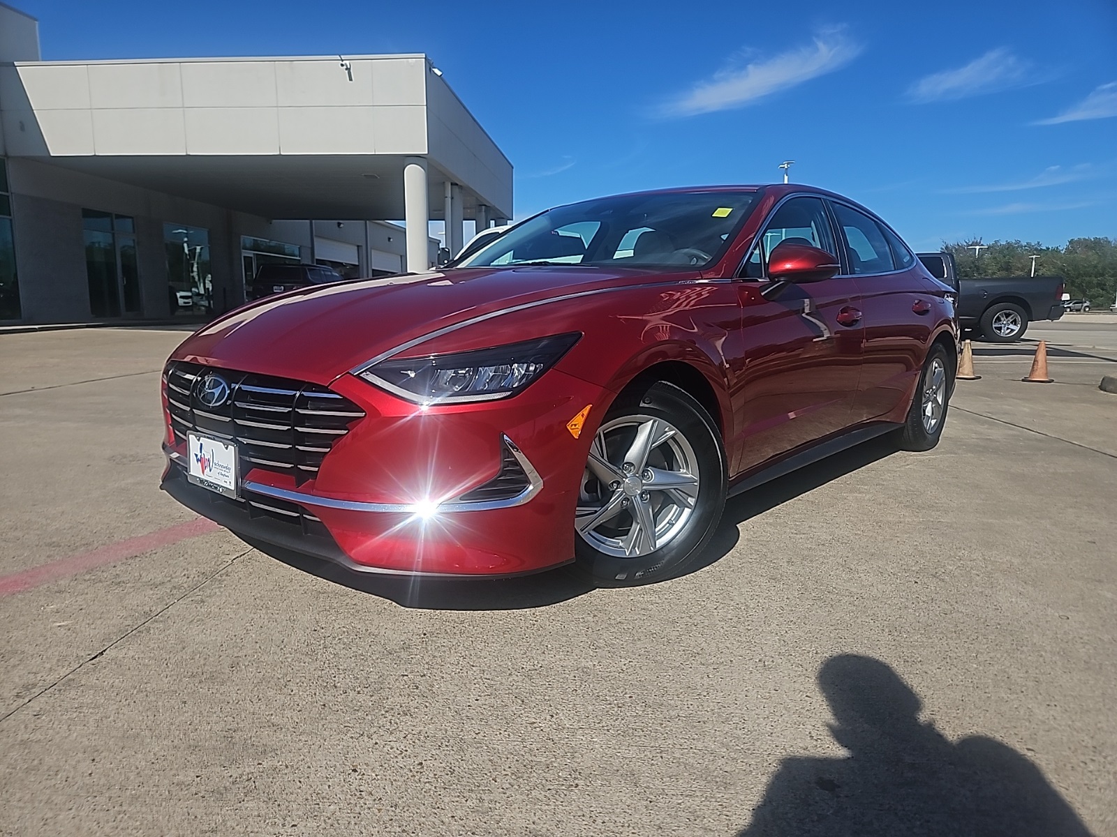 2023 Hyundai Sonata SE Red at Emmons Autoplex