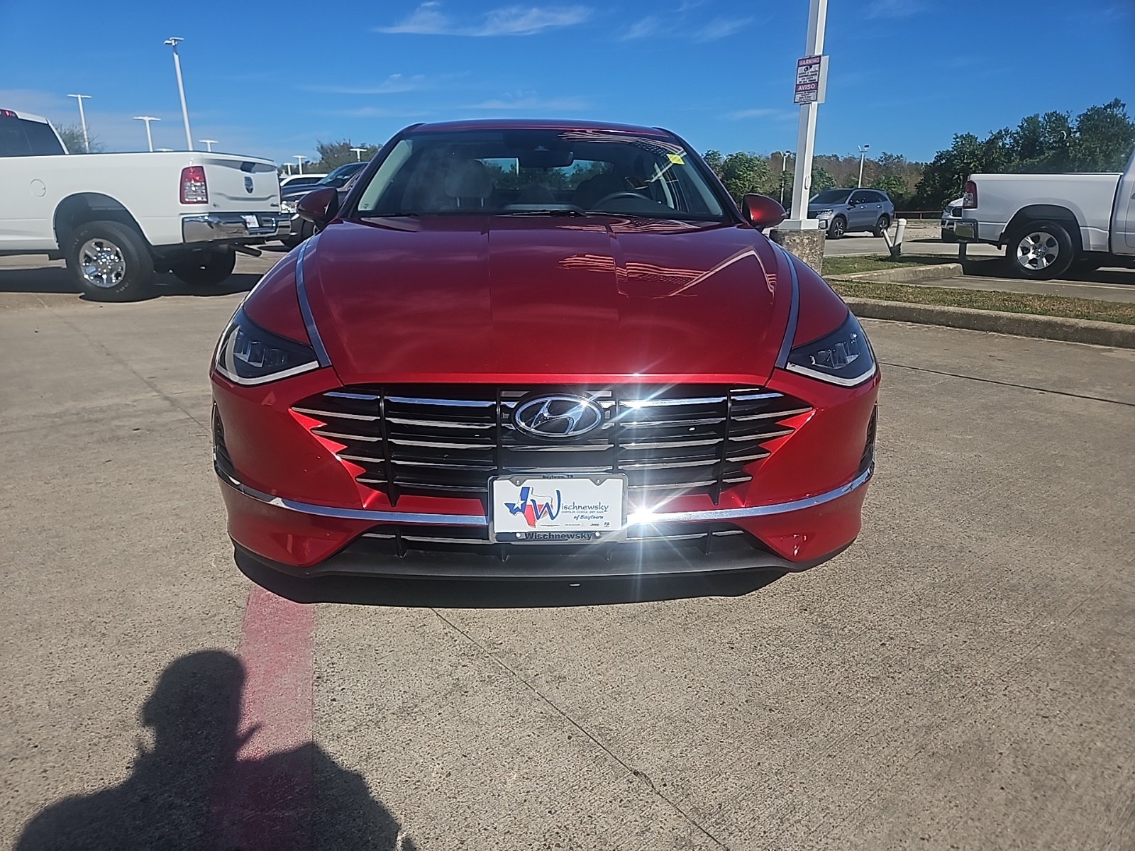 2023 Hyundai Sonata SE Red at Emmons Autoplex