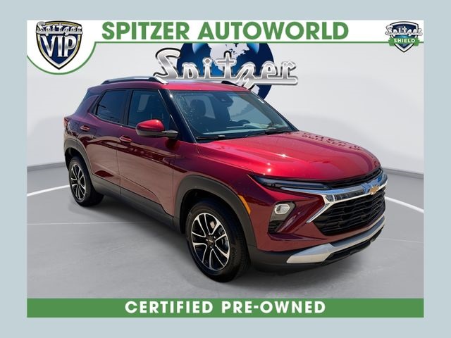 Red (Crimson Metallic) 2025 Chevrolet Trailblazer SUV / Crossover Front-Wheel Drive Continuously Variable Transmission