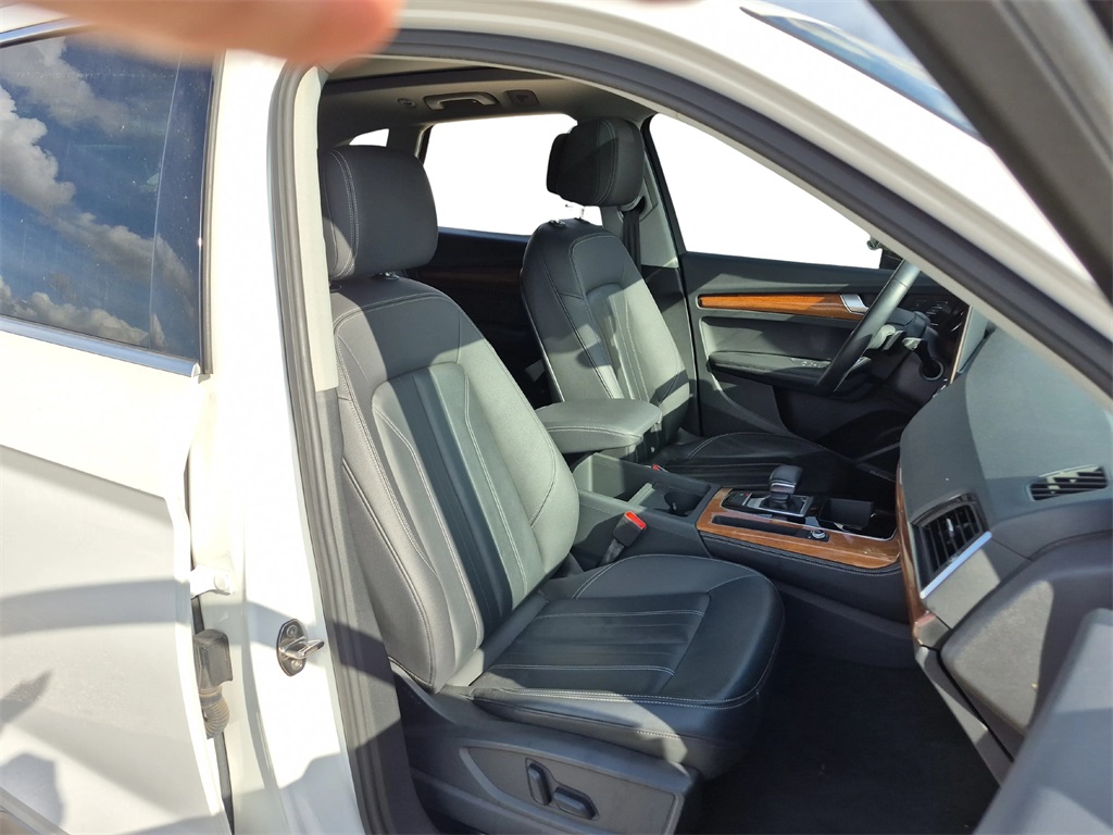 2023 Audi Q5 45 S line Premium White at Ultimate Motorsports