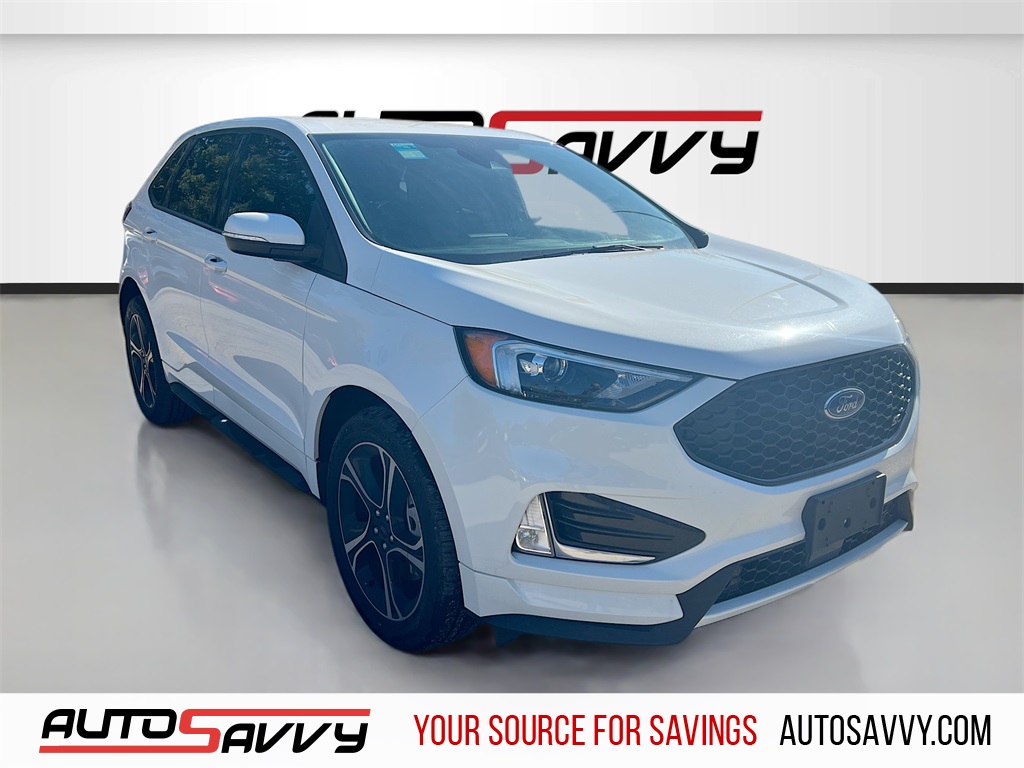 2023 Ford Edge ST White at Durrett Motor Company