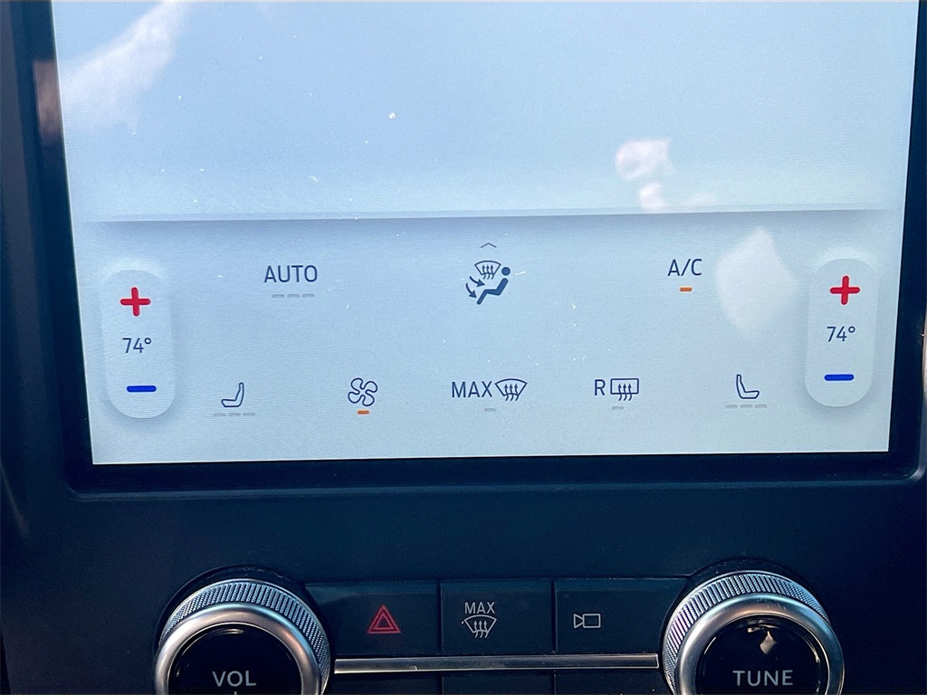 2023 Ford Edge ST White at Durrett Motor Company