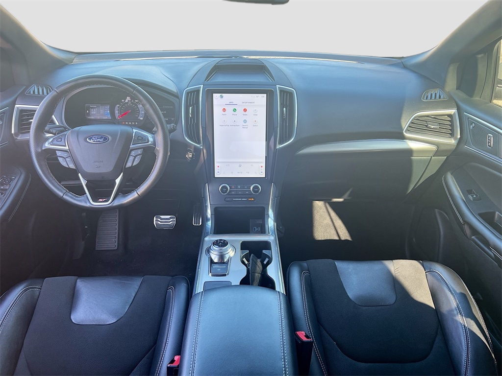 2023 Ford Edge ST White at Durrett Motor Company