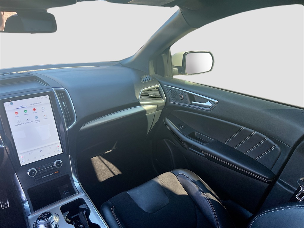 2023 Ford Edge ST White at Durrett Motor Company