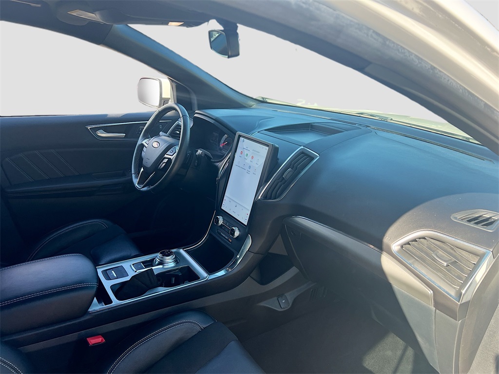 2023 Ford Edge ST White at Durrett Motor Company