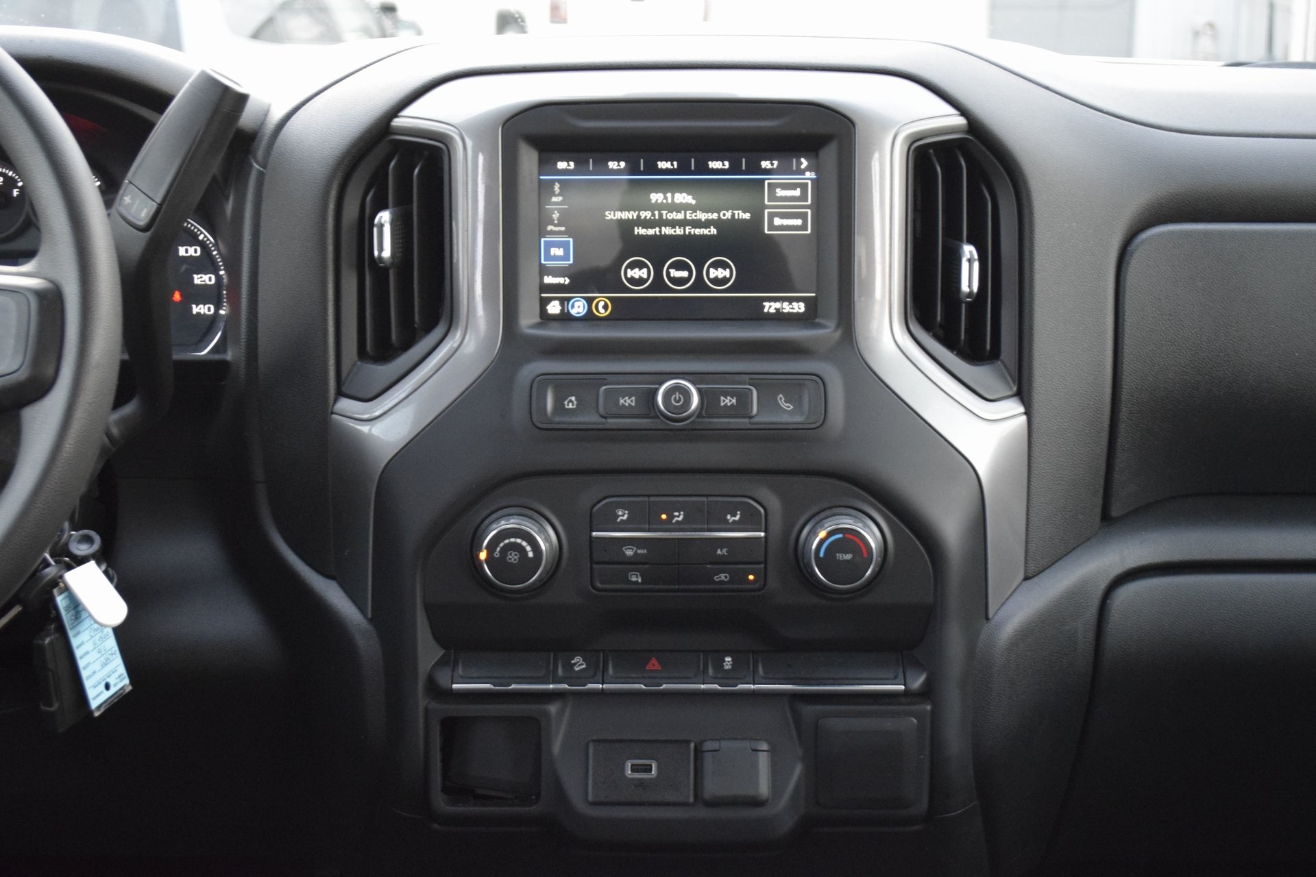 2019 Chevrolet Silverado 1500 Custom Trail Boss White at Legacy Ford