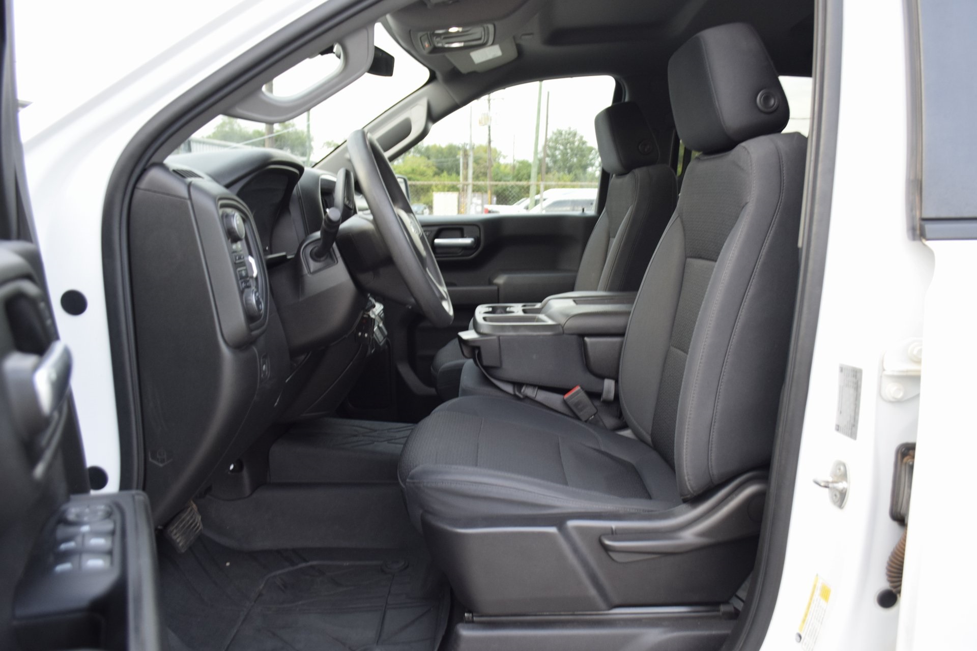 2019 Chevrolet Silverado 1500 Custom Trail Boss White at Legacy Ford
