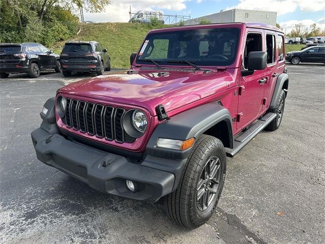 Certified 2024 Jeep Wrangler Sport S with VIN 1C4PJXDG2RW335783 for sale in Kansas City