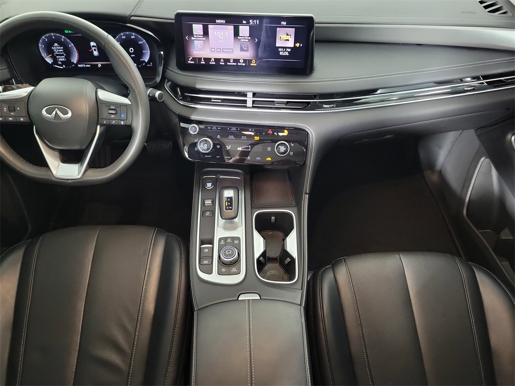 2023 INFINITI QX60 LUXE Black at South Houston Nissan