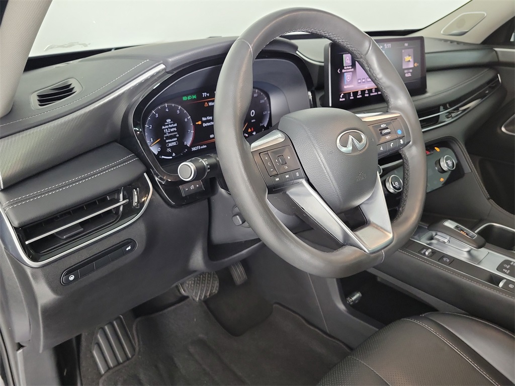 2023 INFINITI QX60 LUXE Black at South Houston Nissan