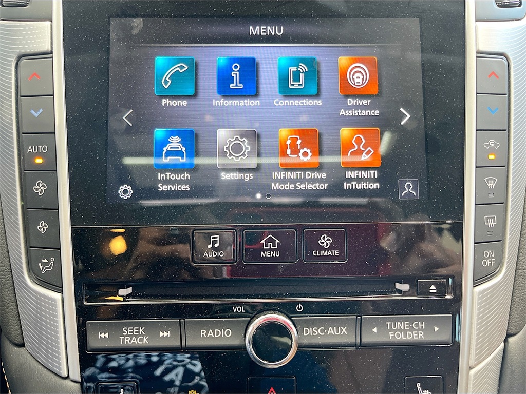 2024 INFINITI Q50 LUXE White at AutoSavvy Houston Southwest