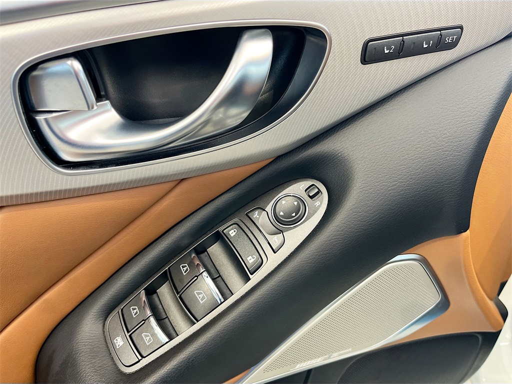 2024 INFINITI Q50 LUXE White at AutoSavvy Houston Southwest