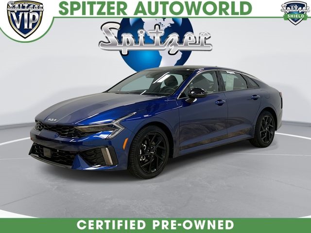 Yacht Blue 2026 Kia K5 GT-Line FWD Sedan Front-Wheel Drive 8-Speed Automatic