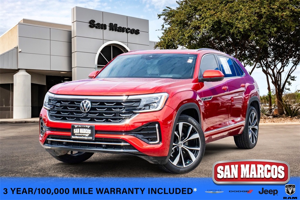 Used Car 2024 Volkswagen Atlas Cross Sport  2.0t Sel Premium R-line For Sale Under $50,000 In San Marcos, Texas