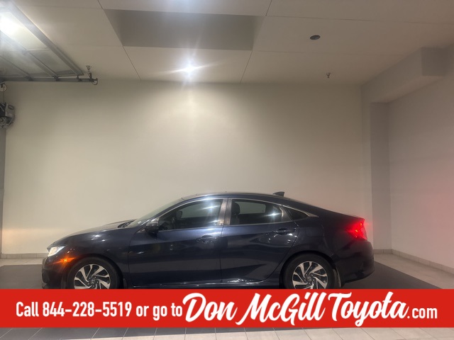 2017 Honda Civic EX Blue at Joe Myers Mazda Kia
