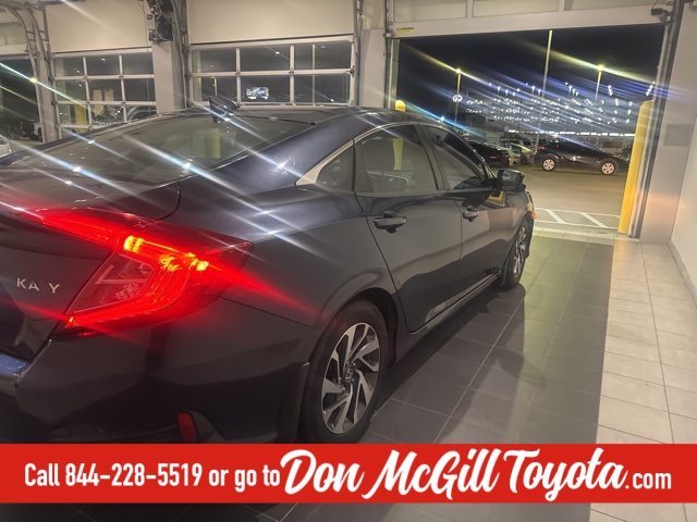 2017 Honda Civic EX Blue at Joe Myers Mazda Kia