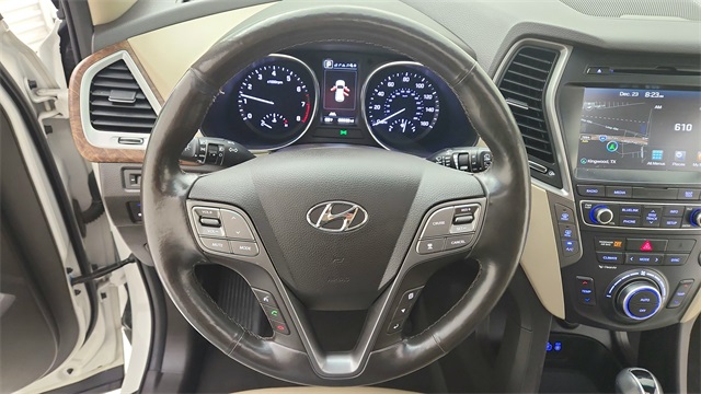 2017 Hyundai Santa Fe Limited Ultimate White at Baytown Hyundai