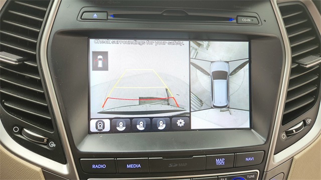 2017 Hyundai Santa Fe Limited Ultimate White at Baytown Hyundai