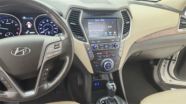 2017 Hyundai Santa Fe Limited Ultimate White at Baytown Hyundai