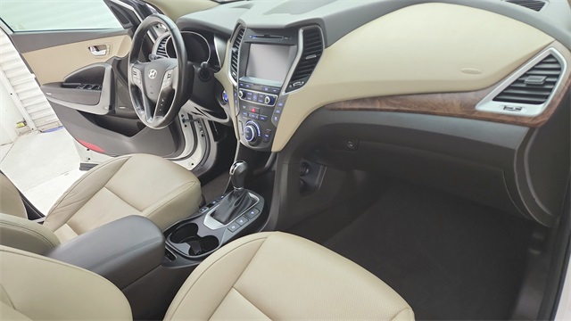 2017 Hyundai Santa Fe Limited Ultimate White at Baytown Hyundai