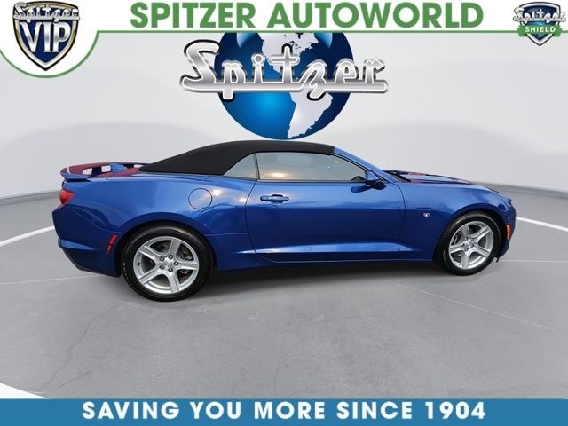 Riverside Blue Metallic 2023 Chevrolet Camaro Convertible Rear-Wheel Drive Automatic