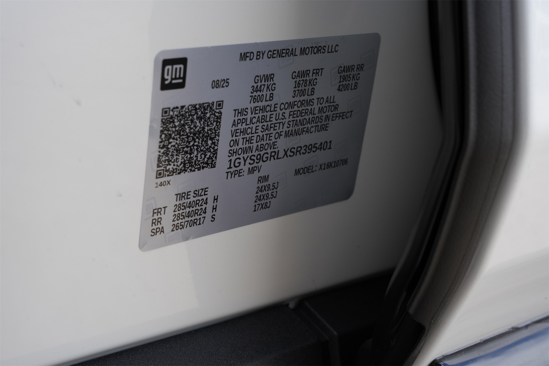 2025 Cadillac Escalade Sport Platinum White at Tom Peacock Cadillac