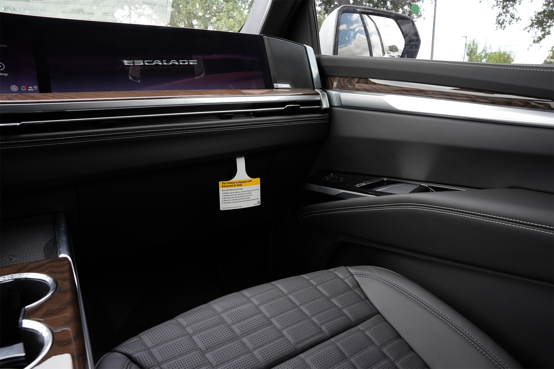 2025 Cadillac Escalade Sport Platinum White at Tom Peacock Cadillac