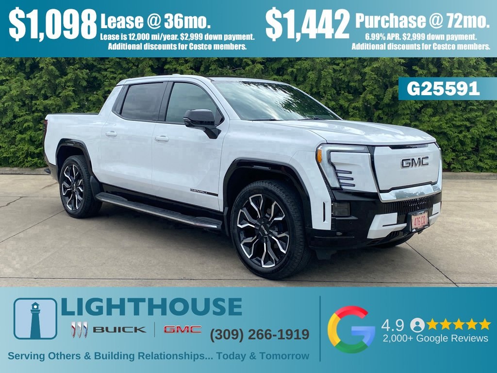 2025 GMC Sierra EV Denali Crew Cab (Extended Range) e4WD