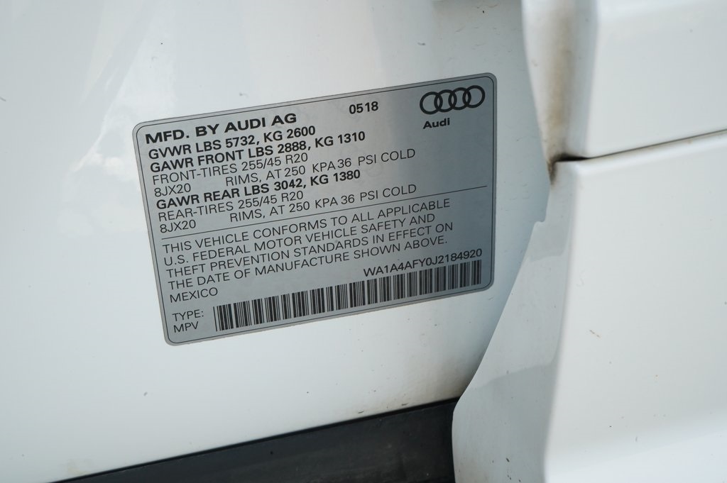 2018 Audi SQ5
